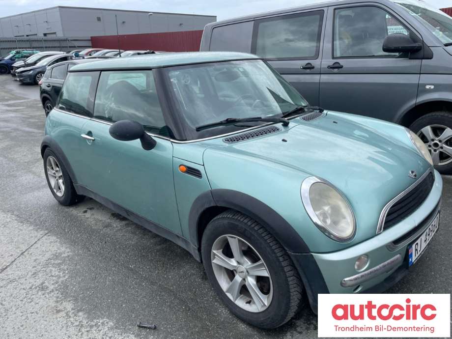 Mini One/Cooper 2001-2007 (R50-53) (R50-53), Motorkode: W10B16A, Girkassekode: