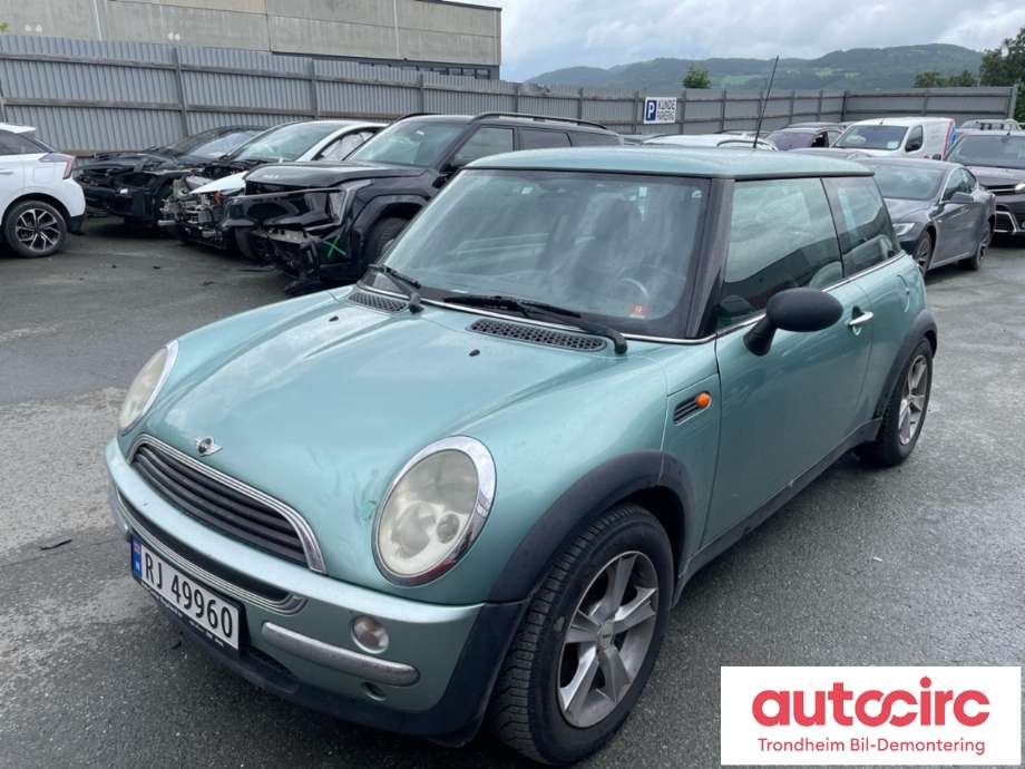 Mini One/Cooper 2001-2007 (R50-53) (R50-53), Motorkode: W10B16A, Girkassekode: