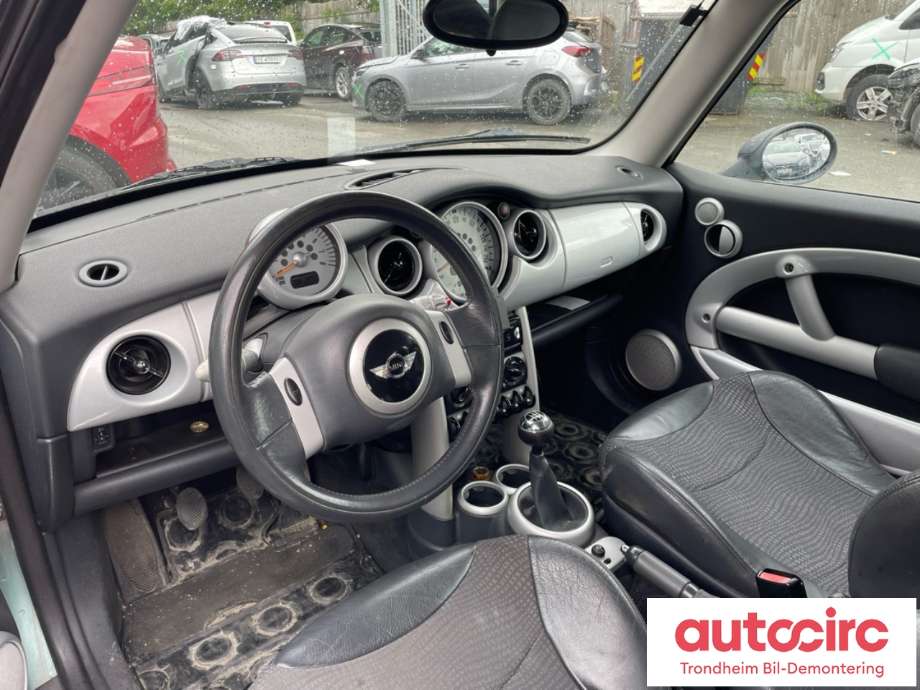 Mini One/Cooper 2001-2007 (R50-53) (R50-53), Motorkode: W10B16A, Girkassekode: