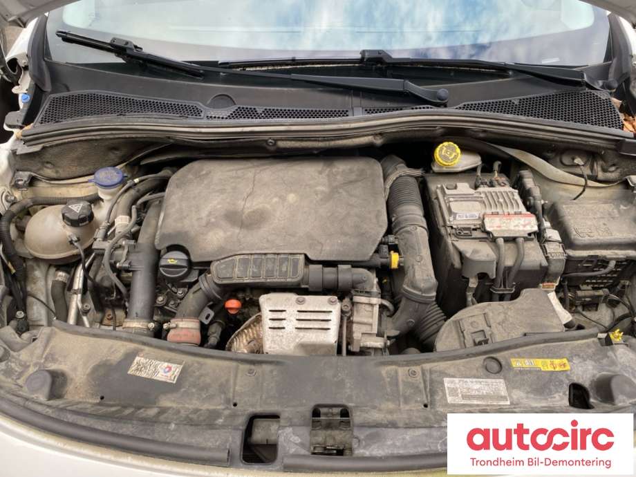 Peugeot 2008 2013-2019 (Type I) delebil , Motorkode: HNZ, Girkassekode: 1612478480