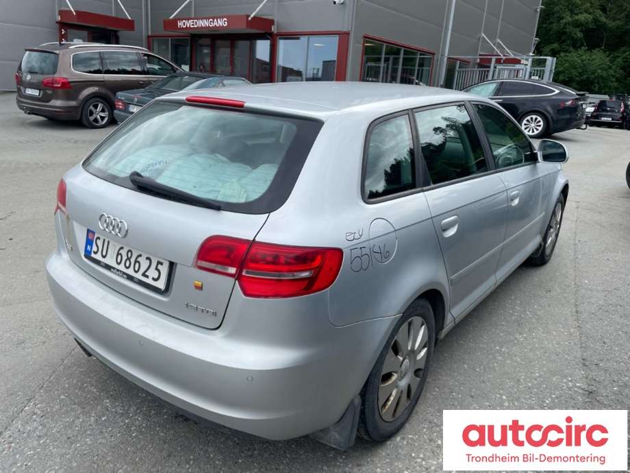 Audi A3 2003-2008 (Type II, Fase 1) , Motorkode: BLS, Girkassekode: KBL