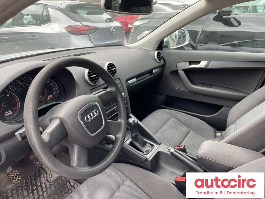 Audi A3 2003-2008 (Type II, Fase 1) , Motorkode: BLS, Girkassekode: KBL