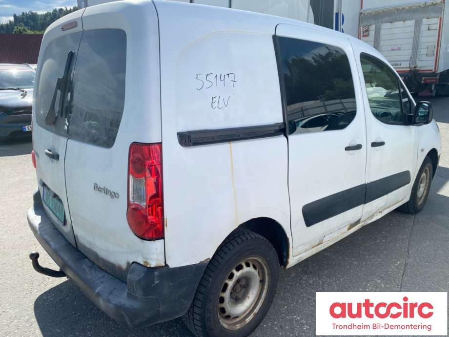 Citroën Berlingo 2008-2015 (Type II, Fase 1) , Motorkode: 9H02 / 9HT, Girkassekode: 2231 22
