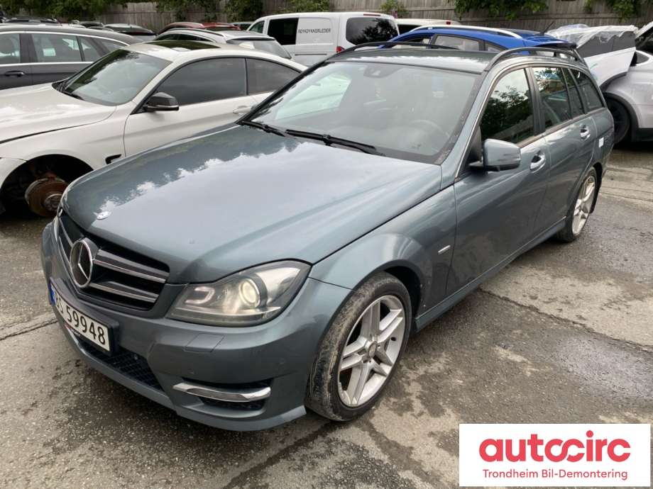 Mercedes C-Klasse, 2011-2014 (W204, Fase 2) (W204) delebil , Motorkode: 651913, Girkassekode: 722996