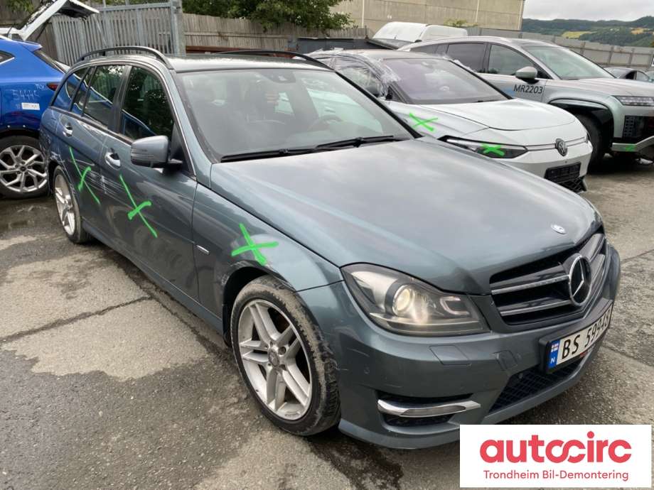 Mercedes C-Klasse 2011-2014 (Fase 2) (W204) (W204), Motorkode: 651913, Girkassekode: 722996