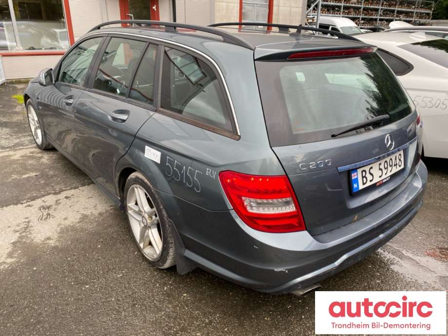 Mercedes C-Klasse 2011-2014 (Fase 2) (W204) (W204), Motorkode: 651913, Girkassekode: 722996