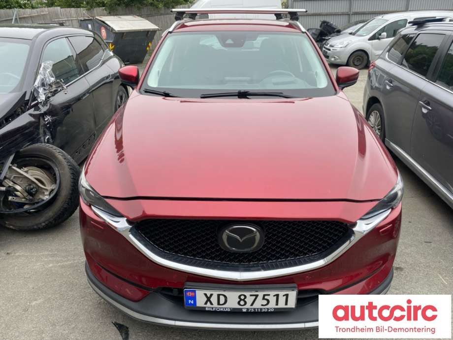 Mazda CX-5 2017-->> (Type II) , Motorkode: SH-VPTS, Girkassekode: GW8F03000