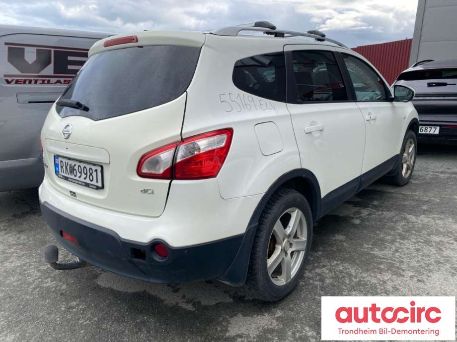 Nissan Qashqai 2010-2014 (Type I, Fase 2) , Motorkode: R9M, Girkassekode: 32010BB65E