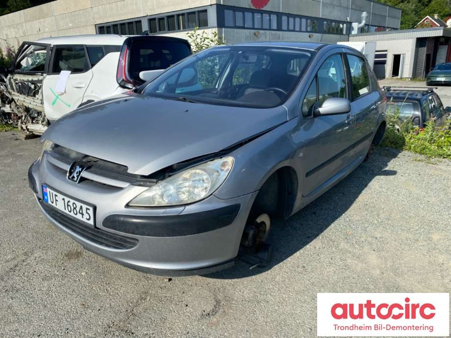 Peugeot 307 2001-2004 (Fase 1) , Motorkode: NFU, Girkassekode: 0135 3X
