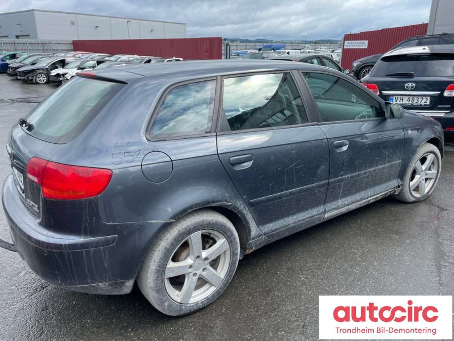 Audi A3 2003-2008 (Type II, Fase 1) , Motorkode: BKD, Girkassekode: 