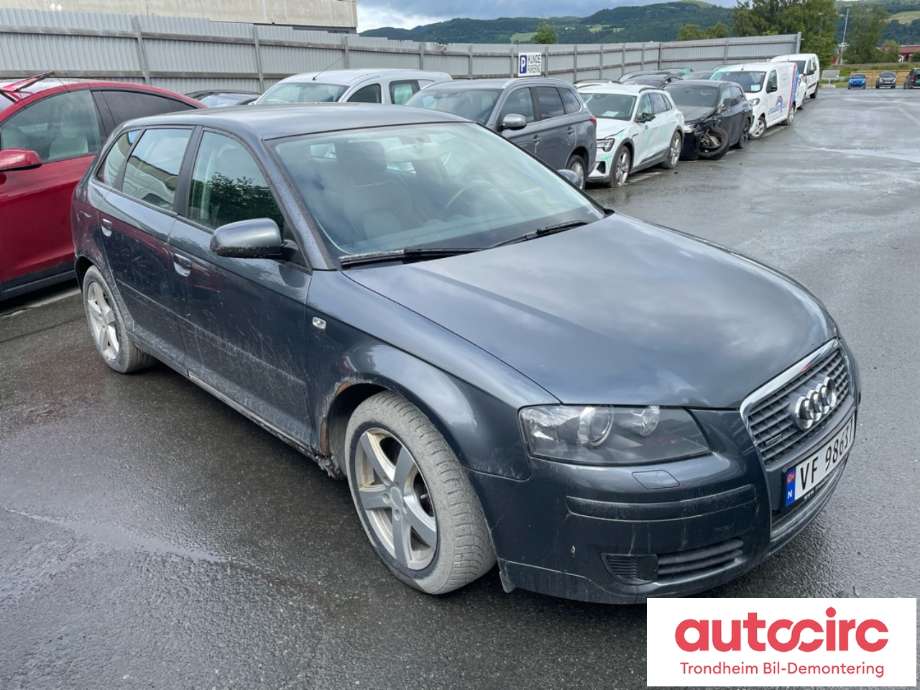 Audi A3 2003-2008 (Type II, Fase 1) , Motorkode: BKD, Girkassekode: 
