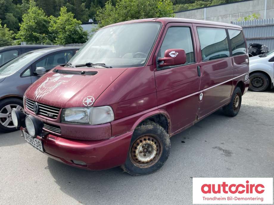 VW Transporter / Caravelle 1990-2003 (T4) (T4), Motorkode: ACV, Girkassekode: AFK
