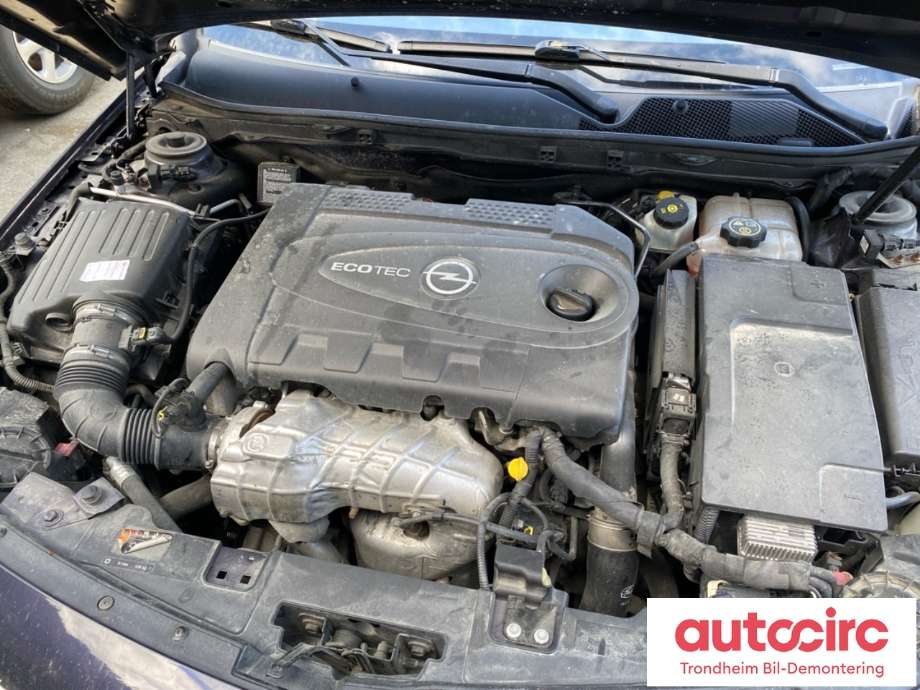 Opel Insignia A 2009-2014 , Motorkode: A20DT, Girkassekode: MDK