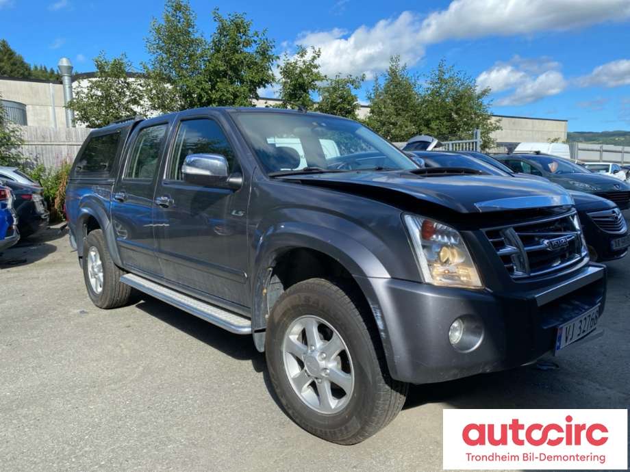Isuzu D-Max 2007-2012 (Type I) , Motorkode: 4JJ1E4C-L, Girkassekode: 8980901950