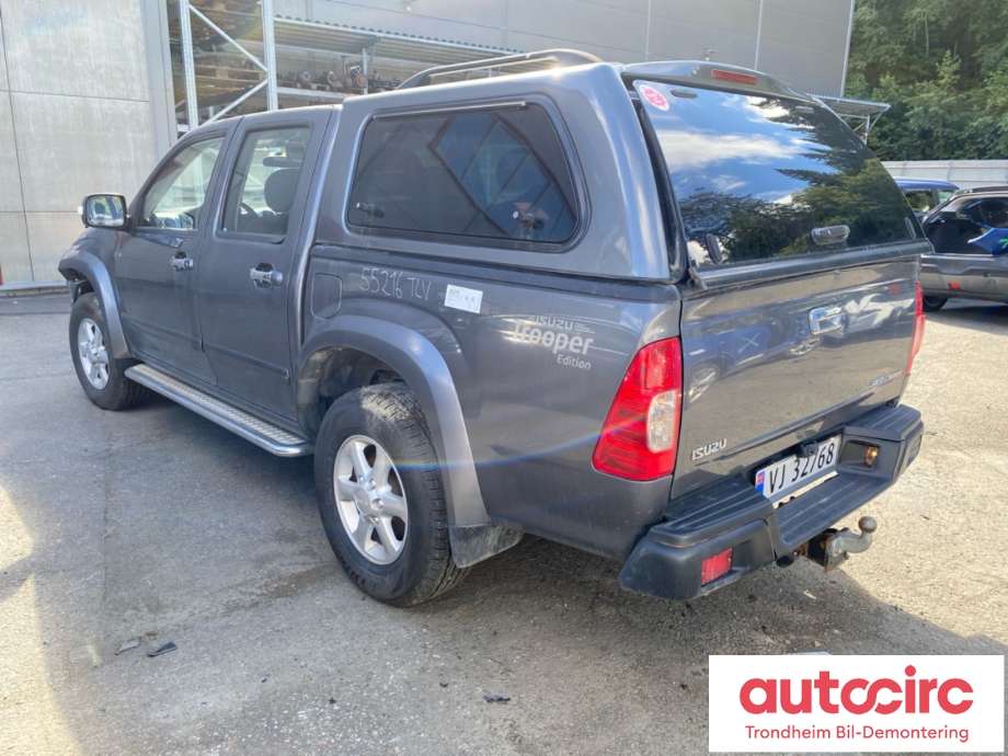 Isuzu D-Max 2007-2012 (Type I) , Motorkode: 4JJ1E4C-L, Girkassekode: 8980901950