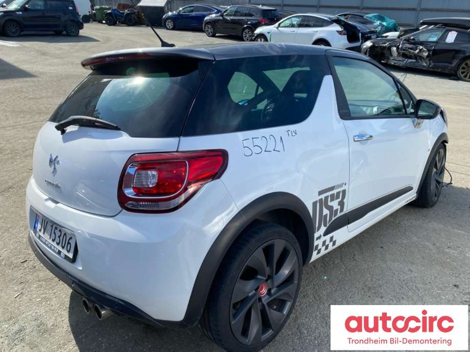 Citroën DS3 2010-2019 , Motorkode: EP6DTS, Girkassekode: 9677421380
