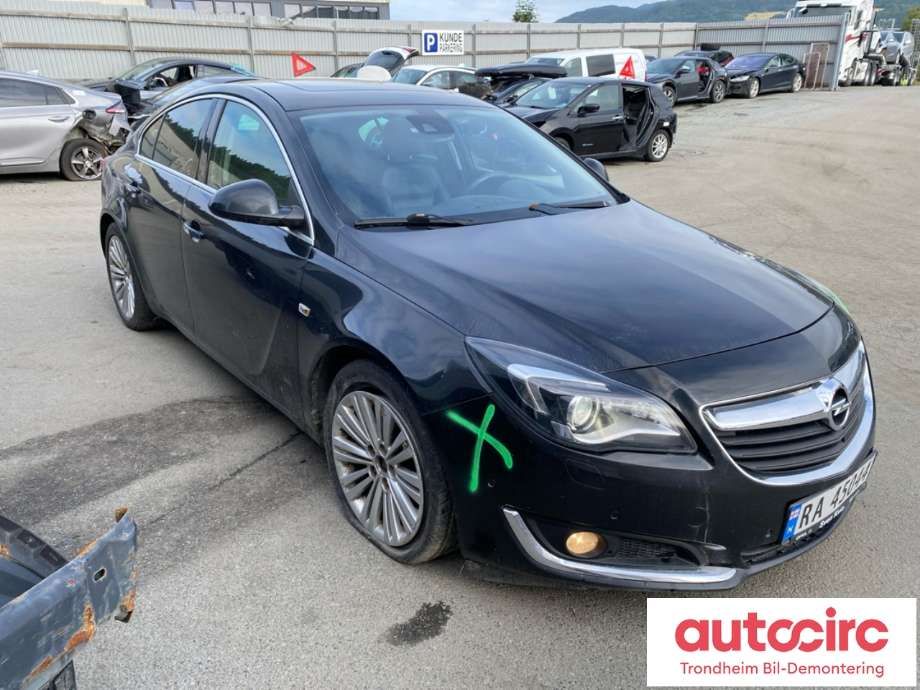 Opel Insignia A 2014-2017 , Motorkode: A20DT, Girkassekode: MDK