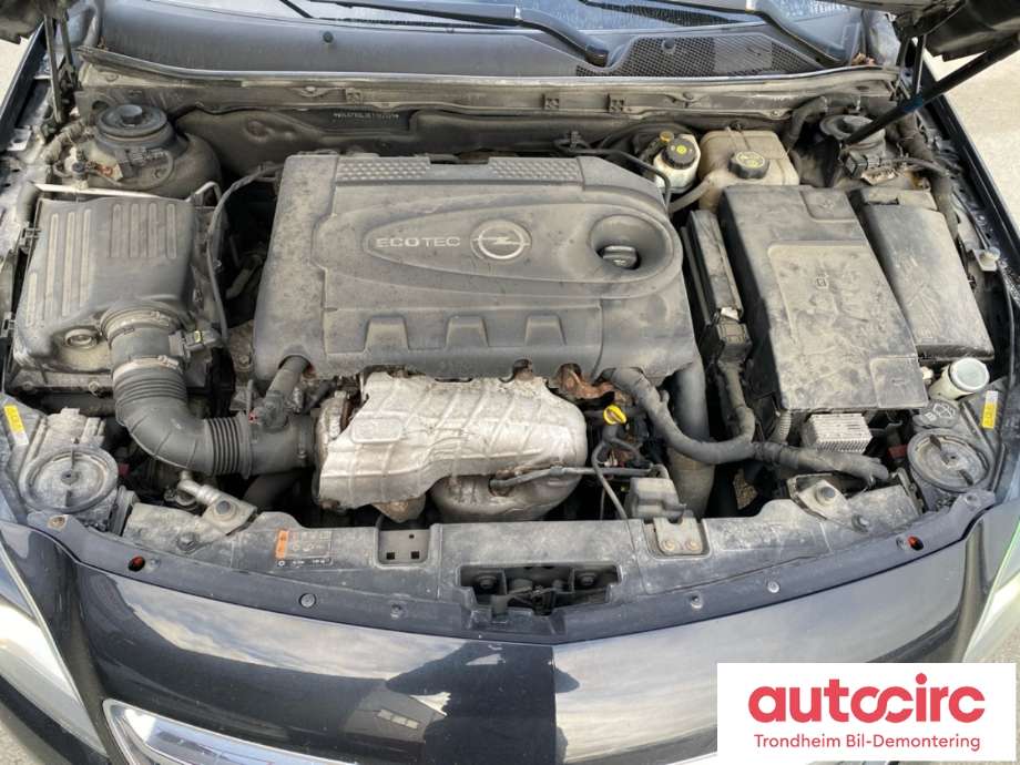 Opel Insignia A 2014-2017 , Motorkode: A20DT, Girkassekode: MDK