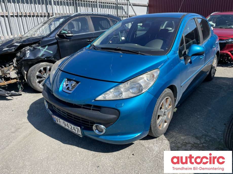 Peugeot 207 2006-2012 , Motorkode: 9HX, Girkassekode: