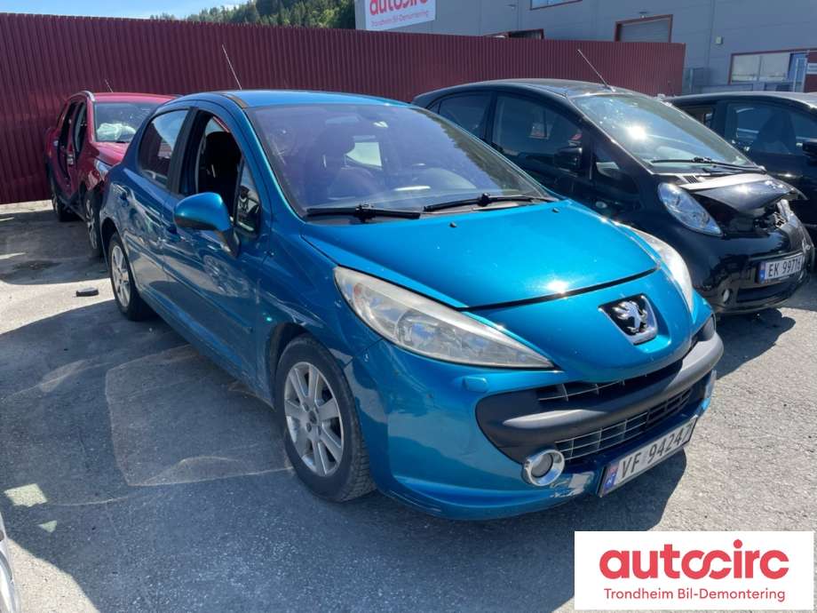 Peugeot 207 2006-2012 , Motorkode: 9HX, Girkassekode: