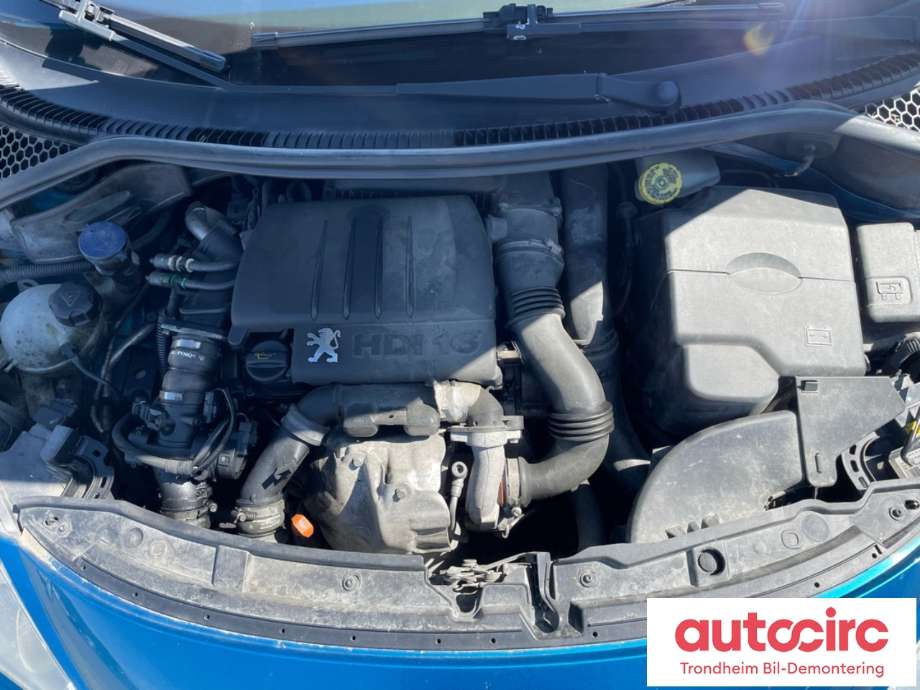 Peugeot 207 2006-2012 , Motorkode: 9HX, Girkassekode: