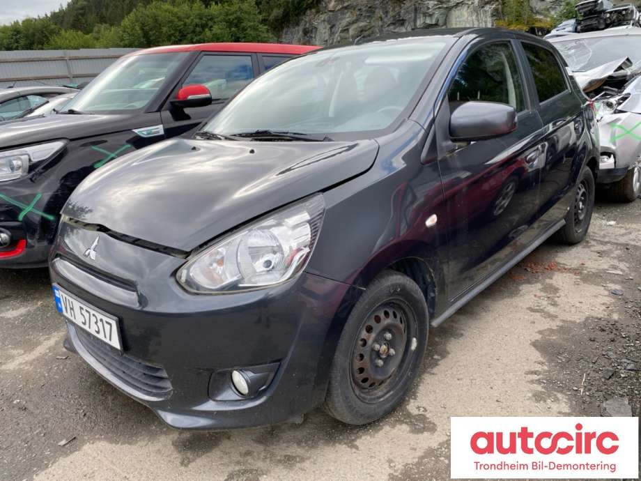 Mitsubishi Space Star 2013-->> (Type II) , Motorkode: 3A92, Girkassekode: F5MBD-1-ABZ