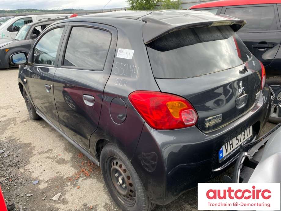 Mitsubishi Space Star 2013-->> (Type II) , Motorkode: 3A92, Girkassekode: F5MBD-1-ABZ