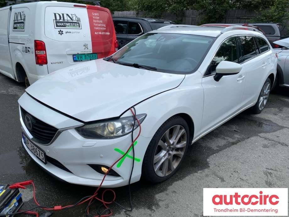 Mazda 6 2013-2015 (Type III, Fase 1) delebil , Motorkode: SH-VPTS, Girkassekode: GWDF03000