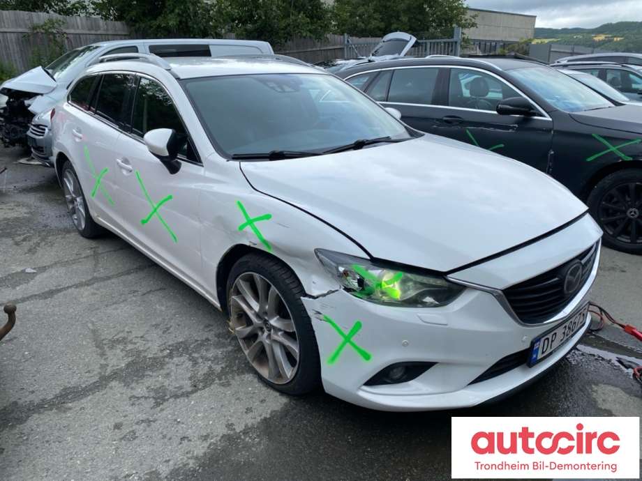 Mazda 6 2013-2015 (Type III, Fase 1) delebil , Motorkode: SH-VPTS, Girkassekode: GWDF03000