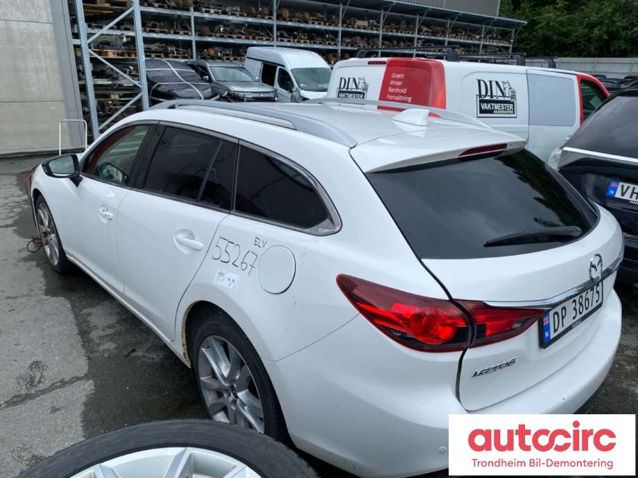 Mazda 6 2013-2015 (Type III, Fase 1) delebil , Motorkode: SH-VPTS, Girkassekode: GWDF03000