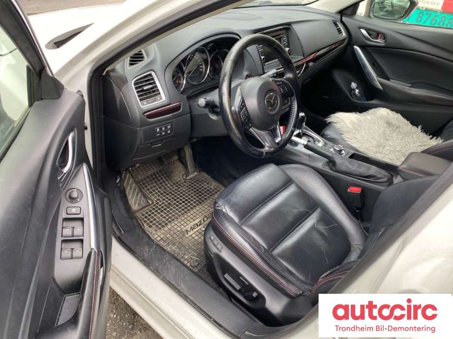 Mazda 6 2013-2015 (Type III, Fase 1) delebil , Motorkode: SH-VPTS, Girkassekode: GWDF03000