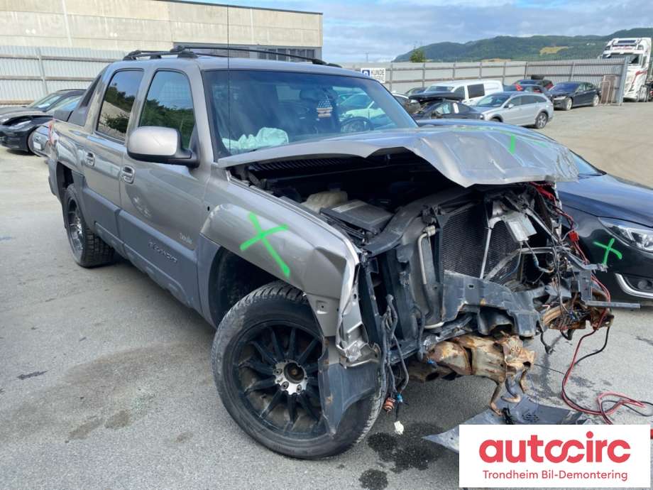 Chevrolet Avalanche 2002-2006 (Type I) , Motorkode: Y, Girkassekode: 