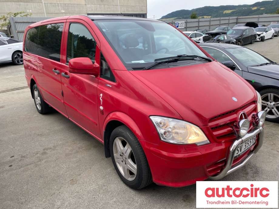 Mercedes Vito/Viano 2010-2014 (Fase 2) (W639) delebil , Motorkode: 651940, Girkassekode: 722686