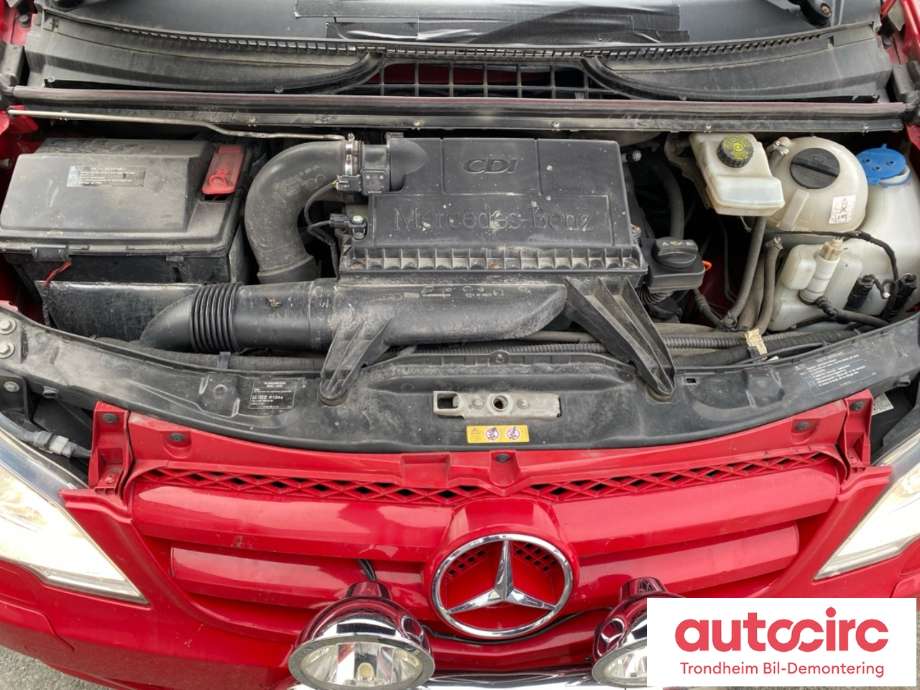 Mercedes Vito/Viano 2010-2014 (Fase 2) (W639) delebil , Motorkode: 651940, Girkassekode: 722686
