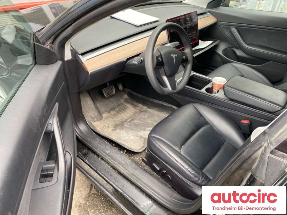Tesla Model 3 2018-2023 (Fase 1) , Motorkode: 3D3|3D5, Girkassekode: TRINNLØS