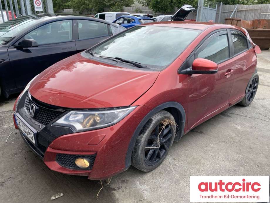 Honda Civic, 2015-2017 (Type IX, Fase 2)  delebil , Motorkode: R18Z4, Girkassekode: 2002092