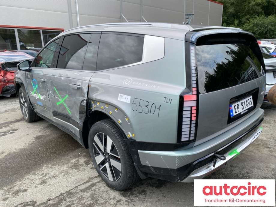 Hyundai Ioniq 9 2025-->> , Motorkode: EM07|EM16, Girkassekode: TRINNLØS