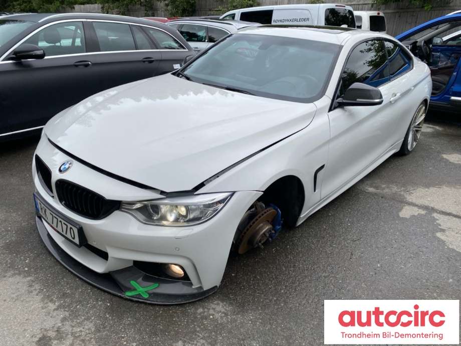 BMW 4-Serie, 2013-2020 (F32/F33/F36) (F32/F33/F36) delebil , Motorkode: N20B20B, Girkassekode: 8HP45Z