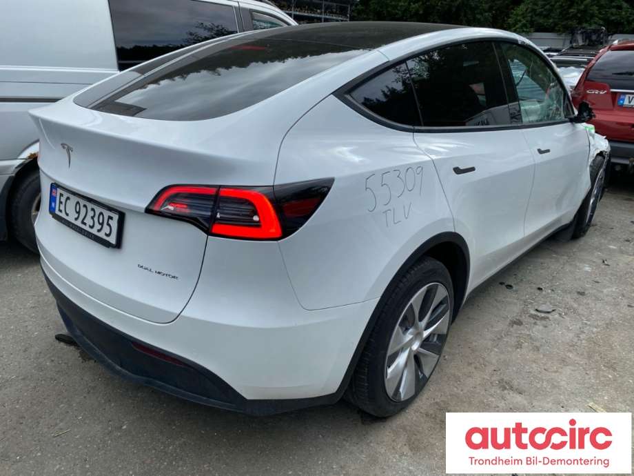 Tesla Model Y 2021-2024 (Type I) , Motorkode: 3D3|3D7, Girkassekode: TRINNLØS