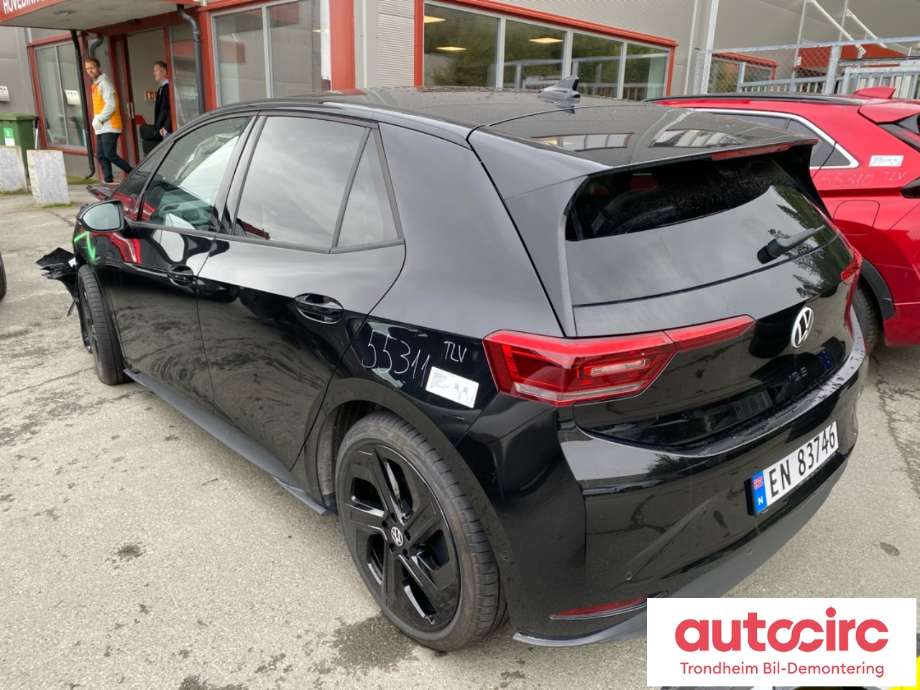 VW ID.3 2020-->> delebil , Motorkode: EDCA, Girkassekode: WHG
