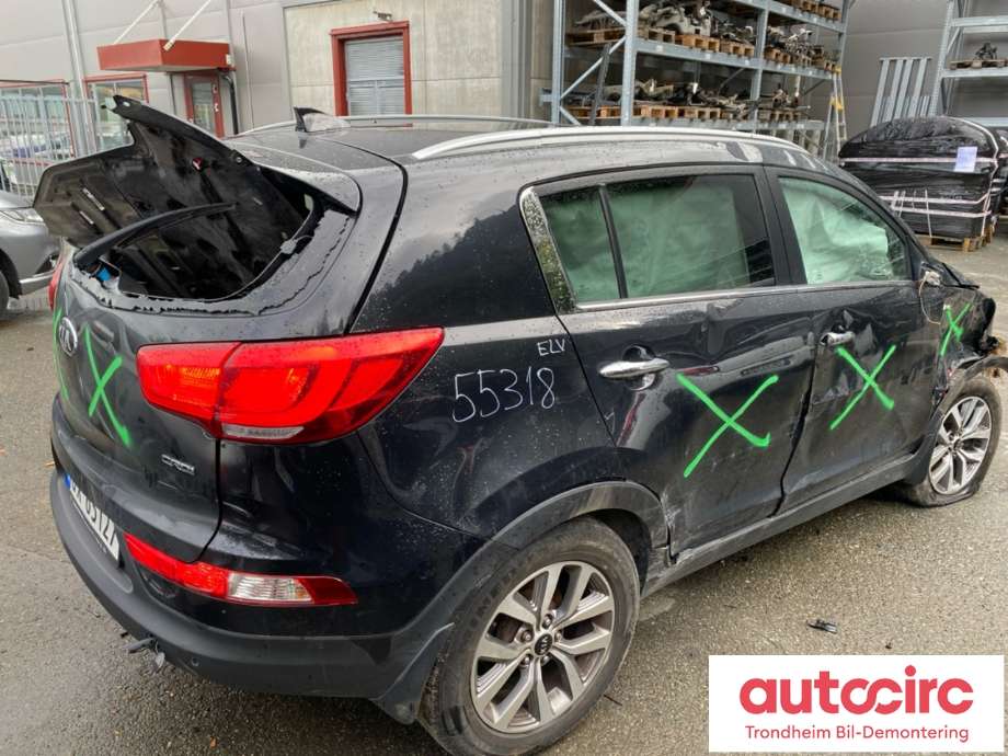 Kia Sportage 2010-2016 (Type III) , Motorkode: D4HA, Girkassekode: 450003BGW0