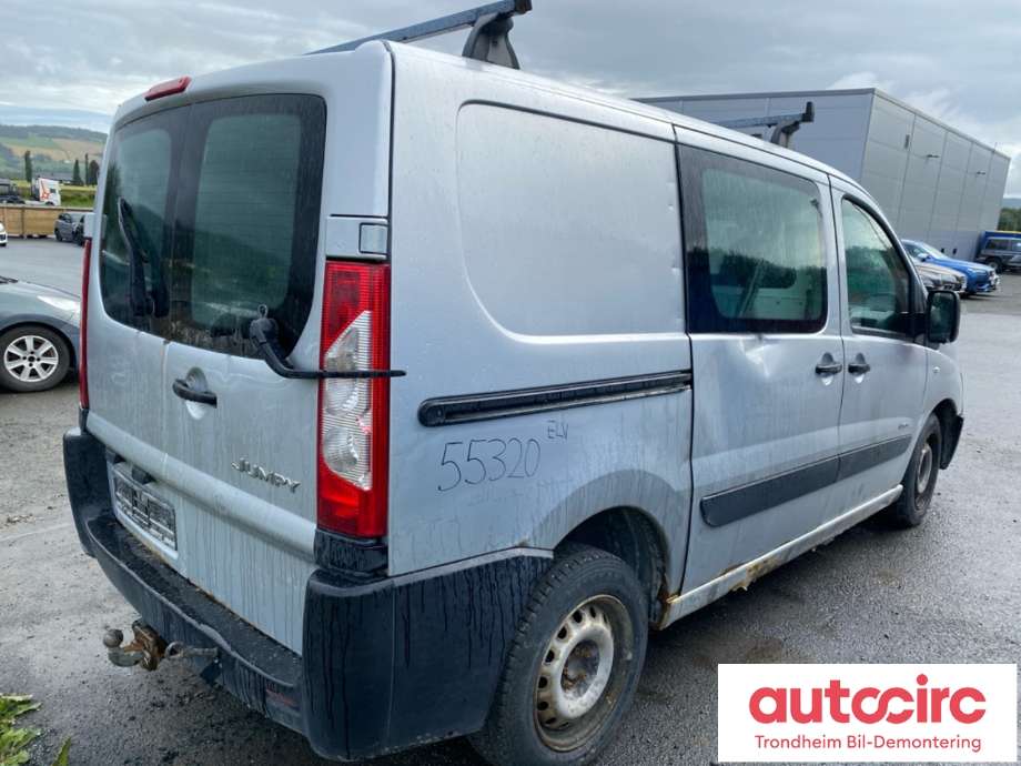 Citroën Jumpy 2007-2016 (Type II) , Motorkode: 9HU, Girkassekode: