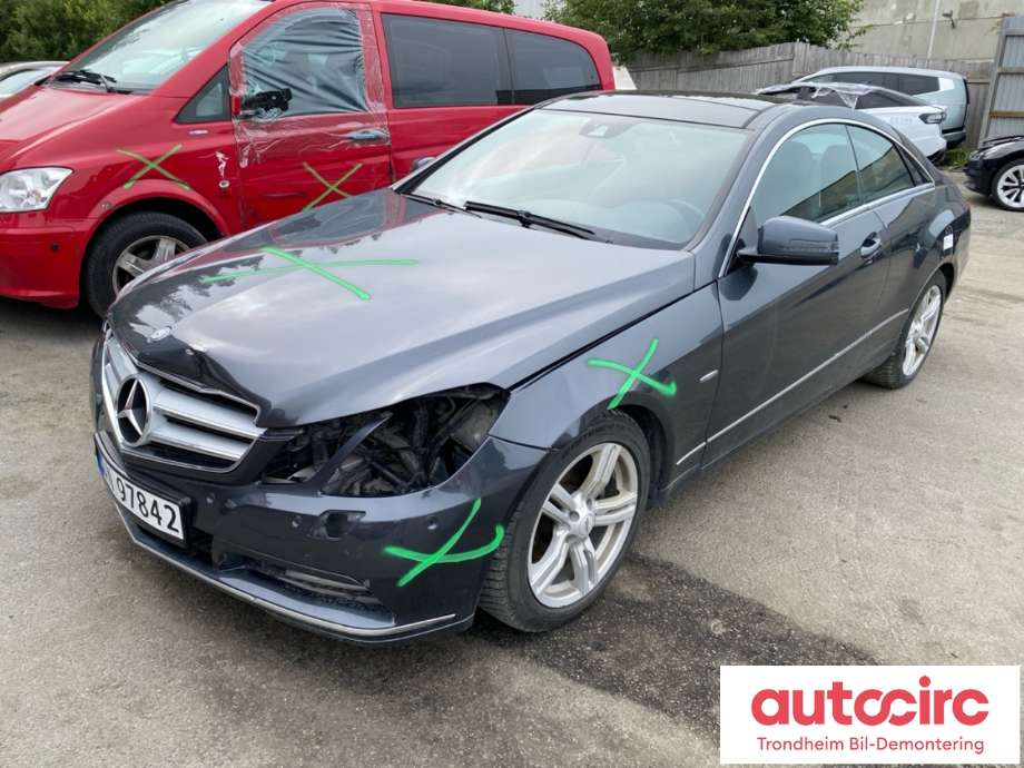 Mercedes E-Klasse 2009-2013 (Fase 1) (W212) delebil , Motorkode: 651911, Girkassekode: 722908