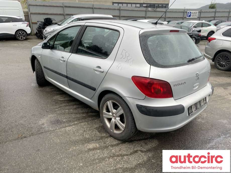 Peugeot 307 2001-2004 (Fase 1) , Motorkode: NFU, Girkassekode: 