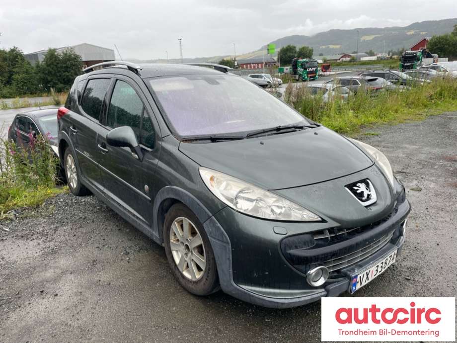 Peugeot 207 2006-2012 , Motorkode: 9H01/DV6TED4, Girkassekode: