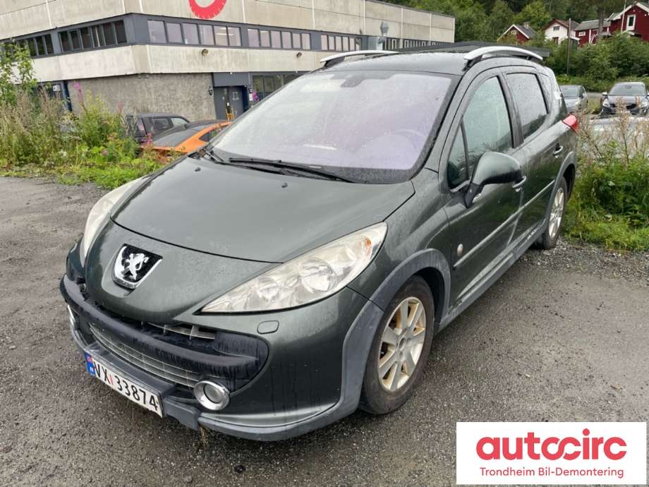 Peugeot 207 2006-2012 , Motorkode: 9H01/DV6TED4, Girkassekode: