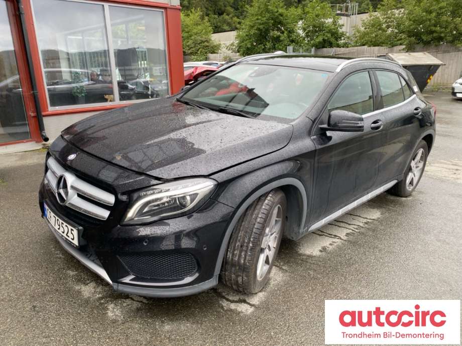 Mercedes GLA 2014-2020 (X156) delebil , Motorkode: 651930, Girkassekode: 724011