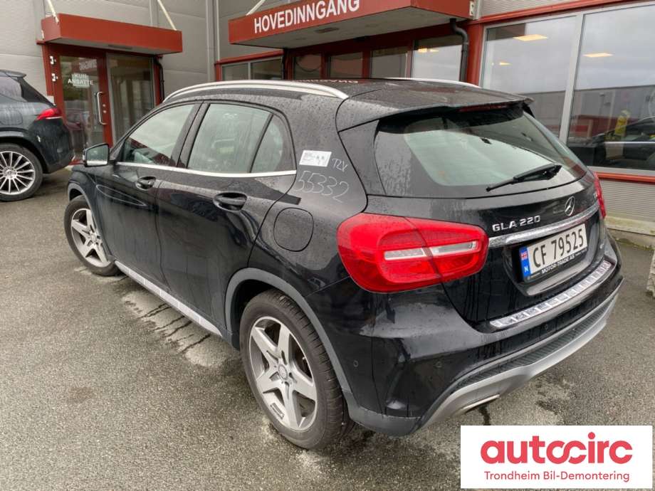 Mercedes GLA 2014-2020 (X156) delebil , Motorkode: 651930, Girkassekode: 724011
