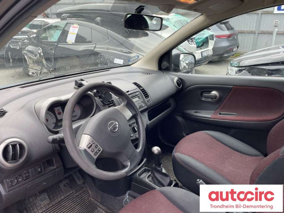 Nissan Note 2006-2013 (Type I) delebil , Motorkode: CR14, Girkassekode: