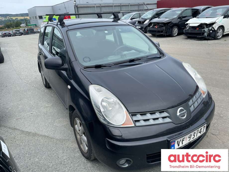 Nissan Note 2006-2013 (Type I) delebil , Motorkode: CR14, Girkassekode: